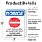 Signmission Only Employees Beyond OSHA Notice Sign, Aluminum, 7in W x 10in L, 2PK OS-2PACK-NS-A-710-V-16994 - alternate 3